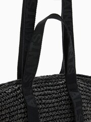 AllSaints Black Celayne Mini Tote Bag - Image 6 of 6