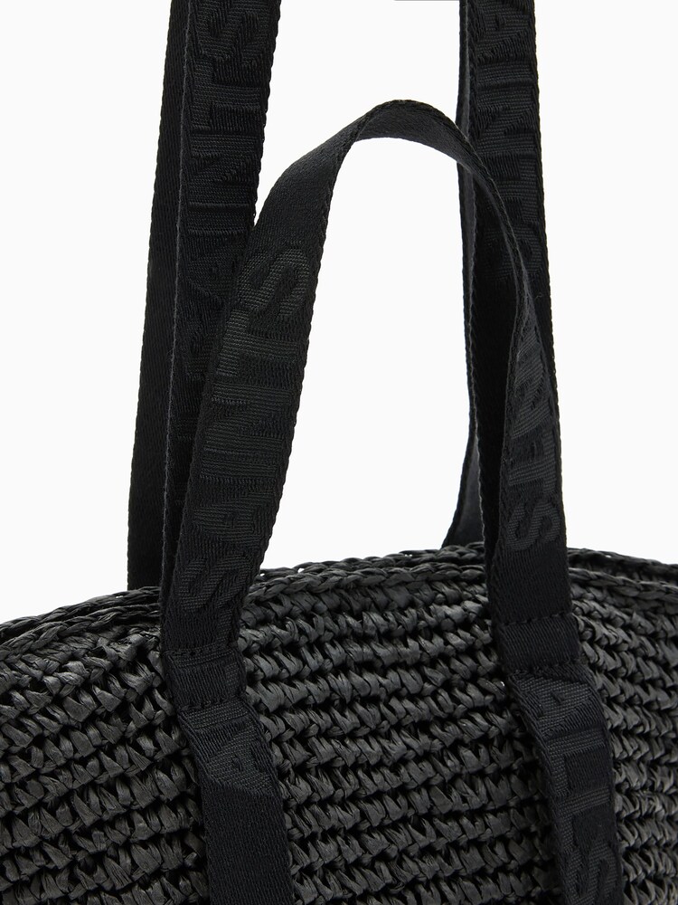 AllSaints Black Celayne Mini Tote Bag - Image 6 of 6