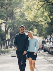 Gym + Coffee Black Mens In Motion Joggers - Image 3 of 8