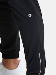 Gym + Coffee Black Mens In Motion Joggers - Image 7 of 8
