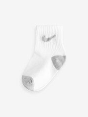 Nike White Infant Pop Colour Ankle Socks 6 Pack - Image 7 of 7