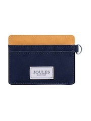 Joules Blue Credit Card Wallet - Image 1 of 4