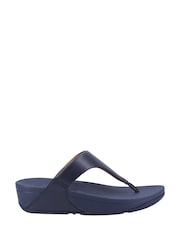 FitFlop Lulu Leather Toe Post Sandals - Image 1 of 6