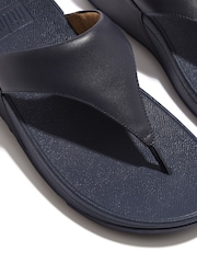 FitFlop Lulu Leather Toe Post Sandals - Image 6 of 6