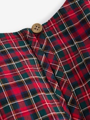 Red Tartan Check 100% Cotton Dress (3-16yrs) - Image 11 of 11