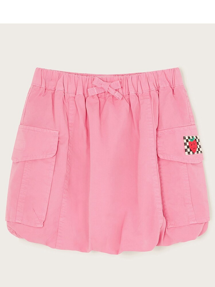 Monsoon Pink 100% Cotton Parachute Cargo Skirt - Image 1 of 3