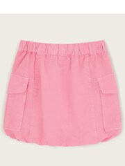 Monsoon Pink 100% Cotton Parachute Cargo Skirt - Image 2 of 3
