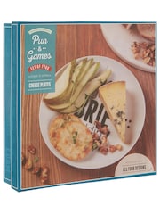 Maison by Premier Black Pun And Games Cheese Plates Set Of 4 - Image 6 of 6