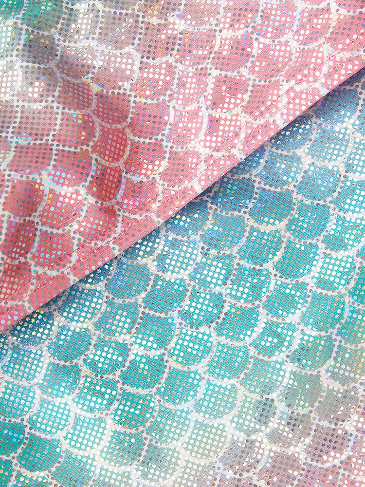 Angels By Accessorize Pink Girls Mermaid Bikini Set - Image 4 of 4 Angels By Accessorize Pink Girls Mermaid Bikini Set - Image 4 of 4