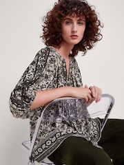 Monsoon Heritage Holly Top aus 100 % Baumwolle - Bild 4 von 5
