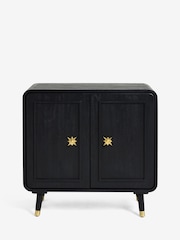 Rockett St George Black Ringo Small Sideboard - Image 4 of 8