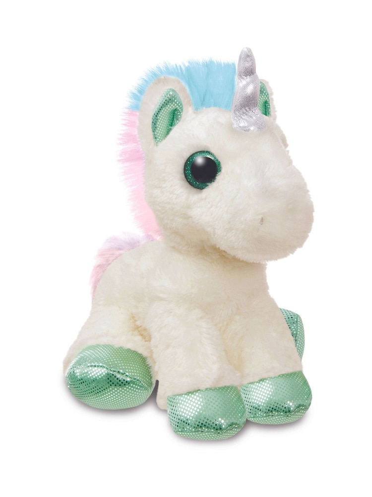 Aurora World Sparkle Tales Bubbles Cream Unicorn Plush Toy - Image 2 of 3