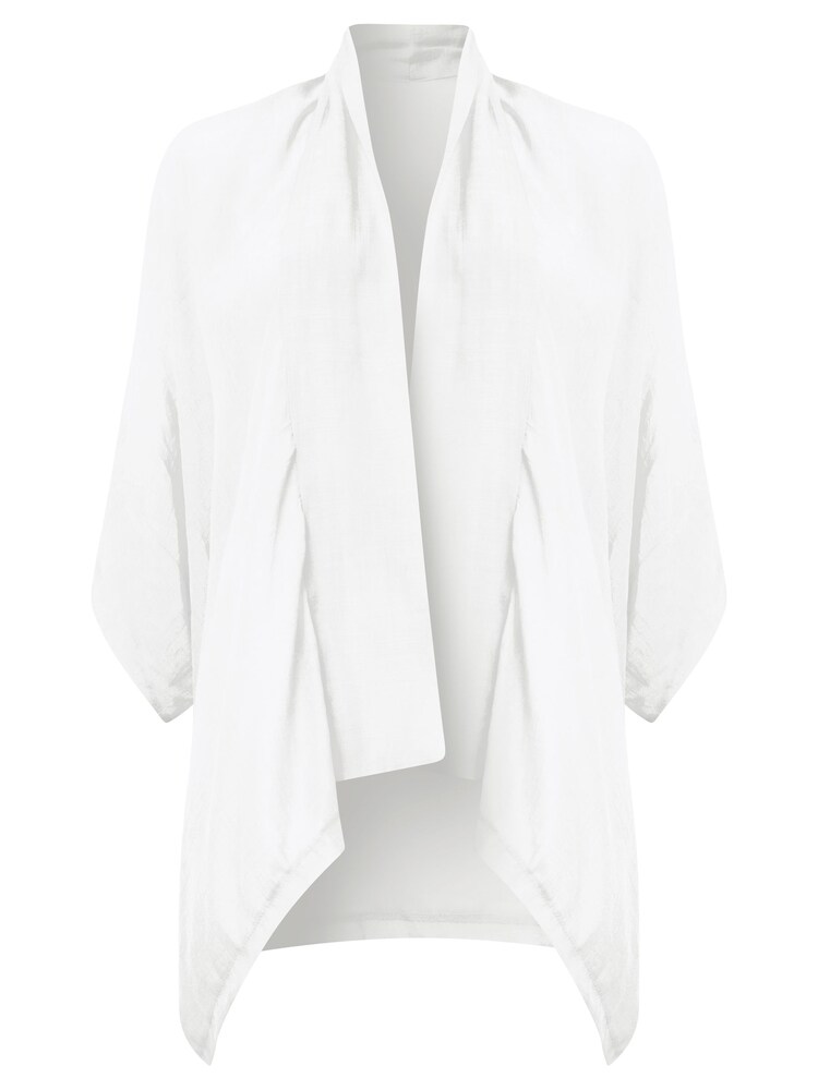 Joe Browns White Lightweight Summer Kaftan Kimono - Image 4 of 4
