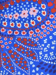 Live Unlimited Blue Curve Multi Paisley Print V-Neck Dress - Image 8 of 8