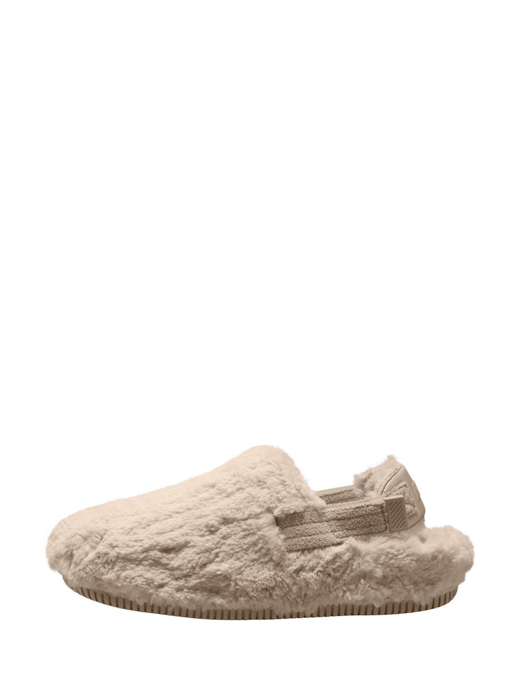 Nike Beige Cosy Calm Mule Clogs - Image 3 of 5