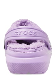 Crocs Lilac Toddler Classic Lined Clogs - Image 3 of 5