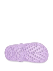 Crocs Lilac Toddler Classic Lined Clogs - Image 4 of 5