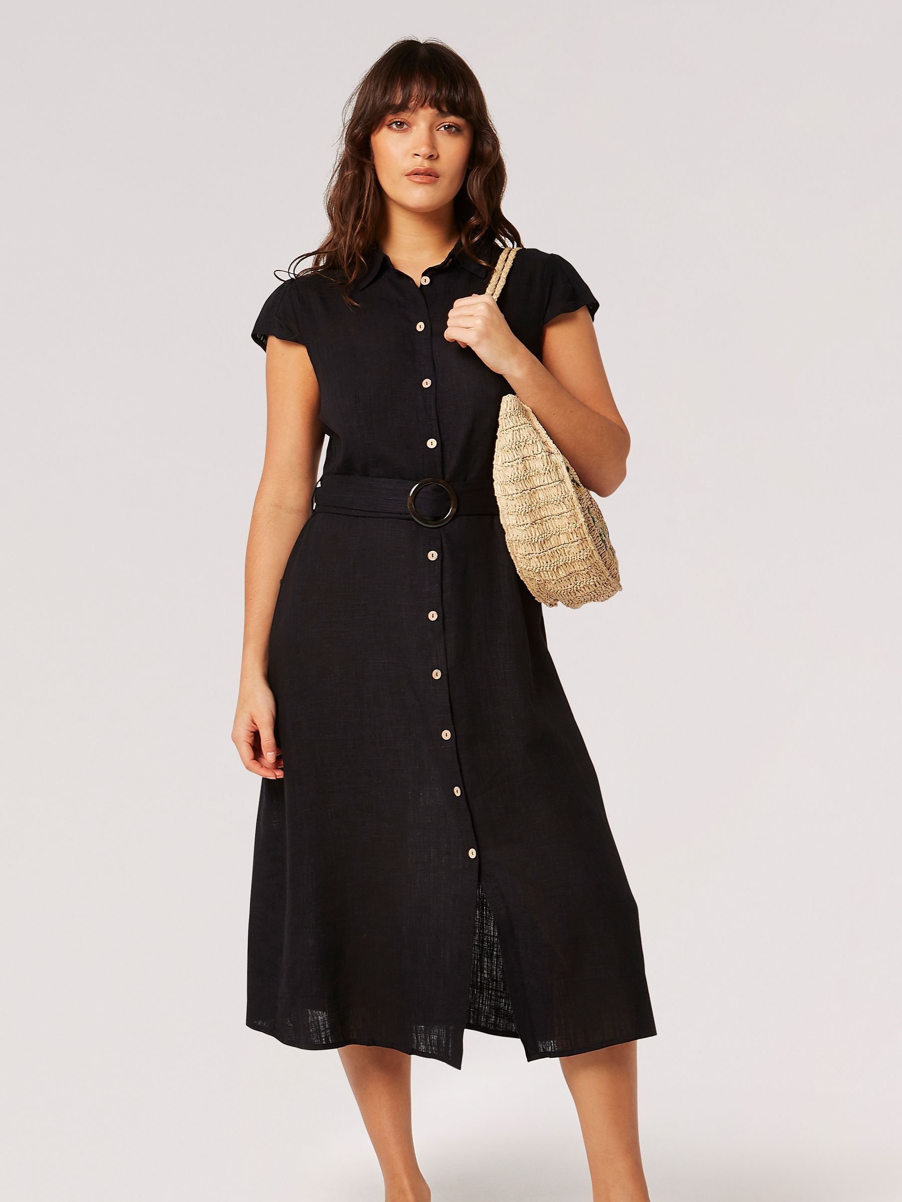 Vintage button dress hot sale