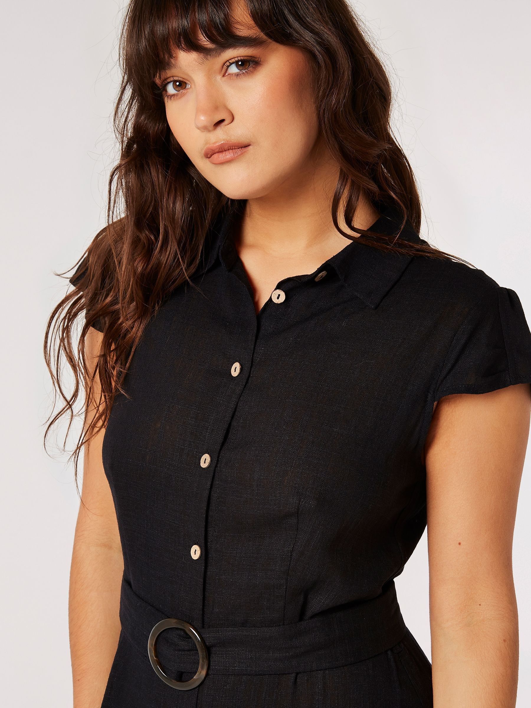 Vintage button dress store
