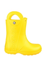 Crocs Yellow Toddler Waterproof Handle It Rain Boots - Image 1 of 6