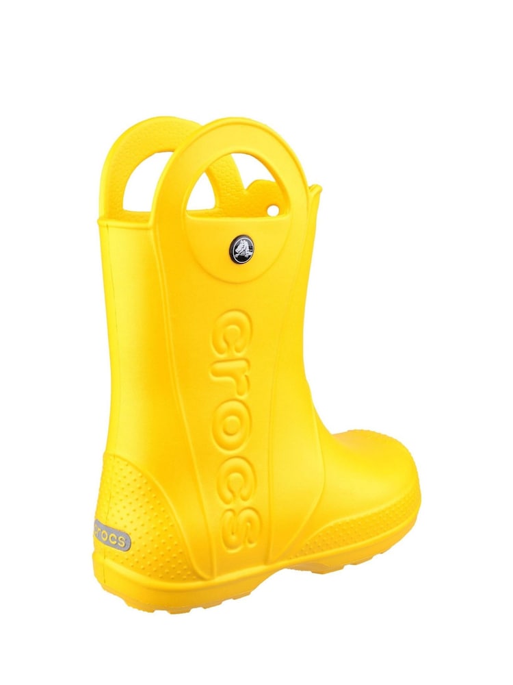 Crocs Yellow Toddler Waterproof Handle It Rain Boots - Image 3 of 6