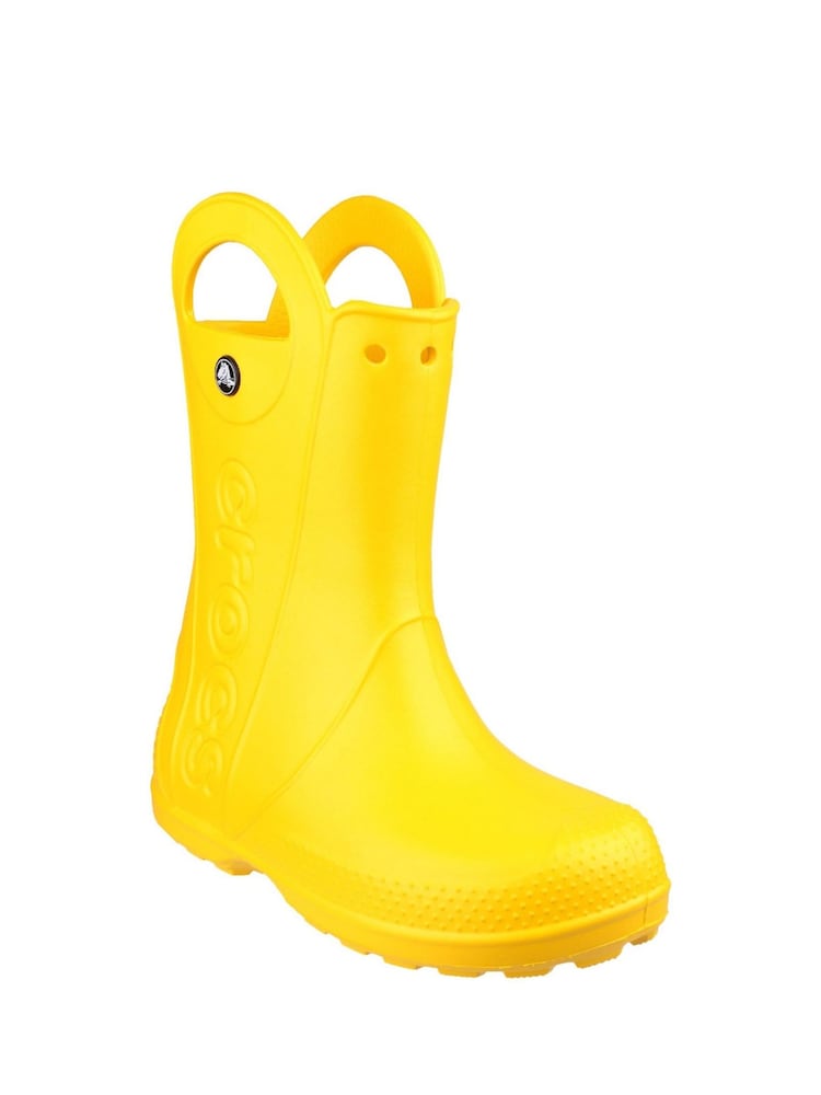 Crocs Yellow Toddler Waterproof Handle It Rain Boots - Image 4 of 6