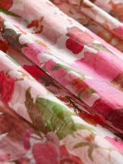 Ted Baker Pink Botani Puff Sleeve Midi Dress - Image 7 of 7