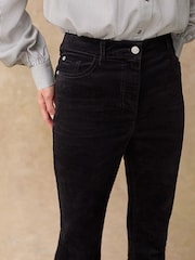 Black Cord Flared Trousers - Image 5 of 7