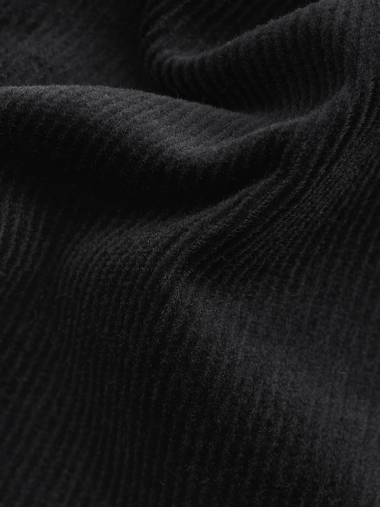 Black Cord Flared Trousers - Image 7 of 7