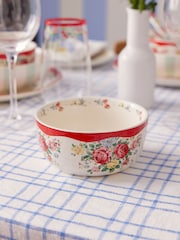 Cath Kidston Sage Feels Like Home Set of 4 Cereal Bowls - Image 1 of 5
