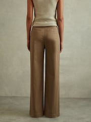 Reiss Eva Wide-Leg-Hose aus Baumwollmischung - Bild 5 von 6