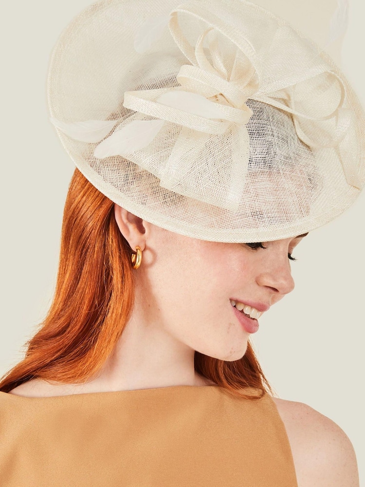 Accessorize Natural Penny Loop Fascinator - Image 4 of 4 Accessorize Natural Penny Loop Fascinator - Image 4 of 4