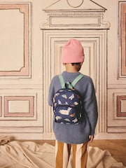 Cath Kidston Navy Mini Backpack - Image 1 of 8