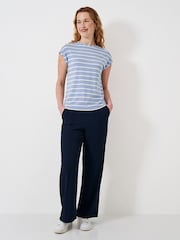 Crew Clothing Blue Ruby Top - Image 1 of 4