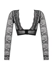 Hunkemoller Black Crop Top - Image 5 of 5