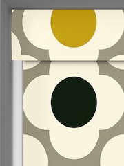 Orla Kiely Yellow Multi Spot Flower Made to Measure Roller Blinds - Image 7 of 8