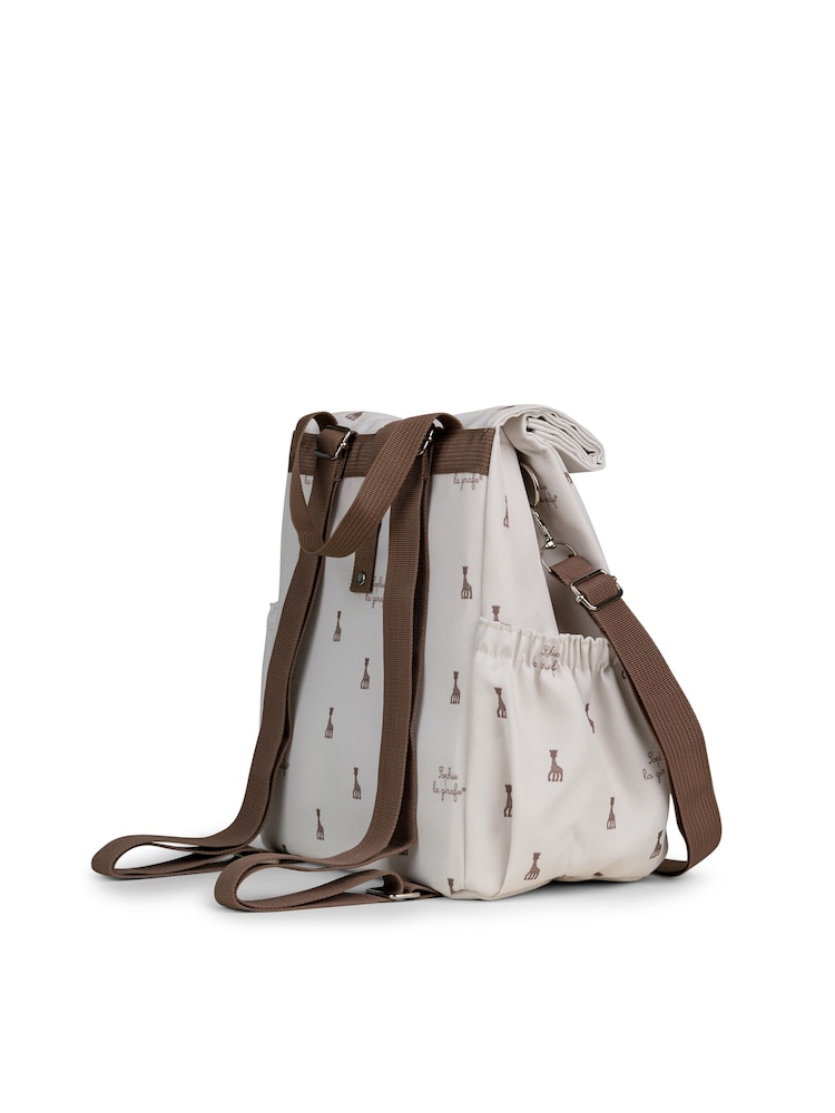 Citron Sophie Girafe Lunch Back Pack with Insulated Lining - Image 10 of 10