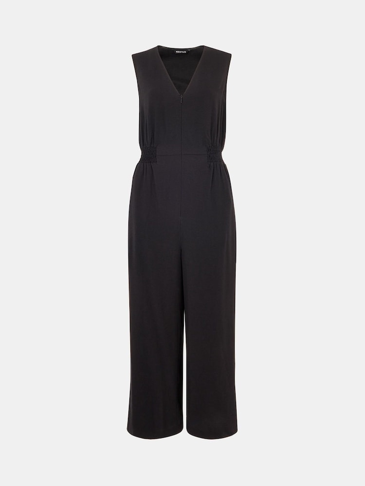 Whistles Black Remmie Jumpsuit - Image 5 of 5