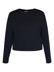 Sweaty Betty Basic Kurz geschnittenes Shirt mit langen Ärmeln - Bild 13 von 14