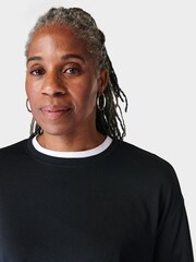 Sweaty Betty Basic Kurz geschnittenes Shirt mit langen Ärmeln - Bild 9 von 14