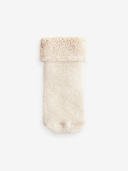 Neutral Baby Toweling Socks 4 Pack (0mths-2yrs) - Image 2 of 5