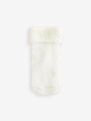 Neutral Baby Toweling Socks 4 Pack (0mths-2yrs) - Image 3 of 5