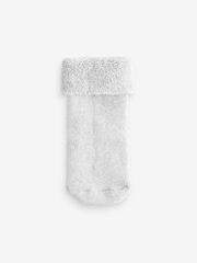 Neutral Baby Toweling Socks 4 Pack (0mths-2yrs) - Image 5 of 5