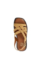 Dune London Brown Leebra Multi Strap Sandals - Image 4 of 4