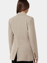 Forever New Grey Isla Double Breasted Blazer - Image 2 of 5