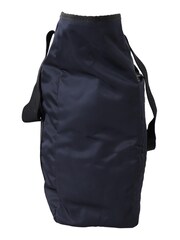 Versace Blue Nylon Tote Bag - Image 3 of 4