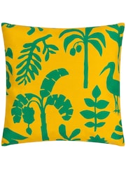 Furn Teal Marula Tropical Outdoor Cushion - Image 1 of 4