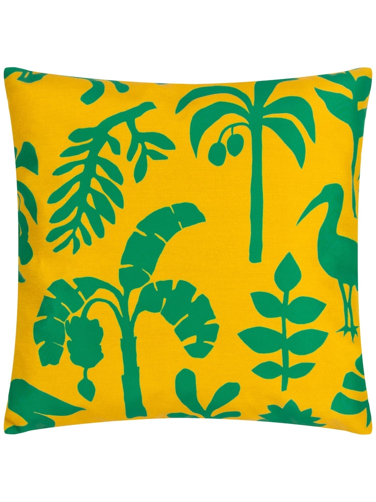 Furn Teal Marula Tropical Outdoor Cushion - Image 1 of 4