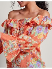 Monsoon Orange Zimira Blouse - Image 4 of 4