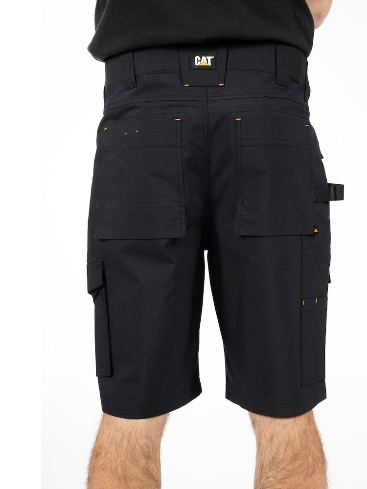 Caterpillar Nexus Stretch Black Shorts - Image 2 of 5